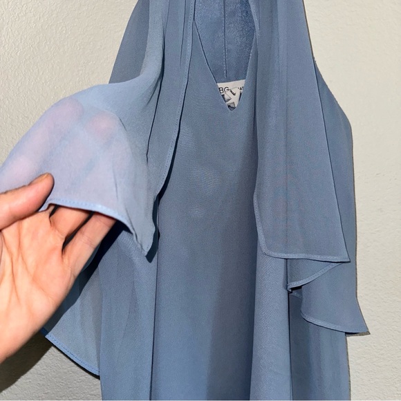 BCBGeneration Blue Bird Shift Sleeveless Women's Dress - Picture 6 of 16